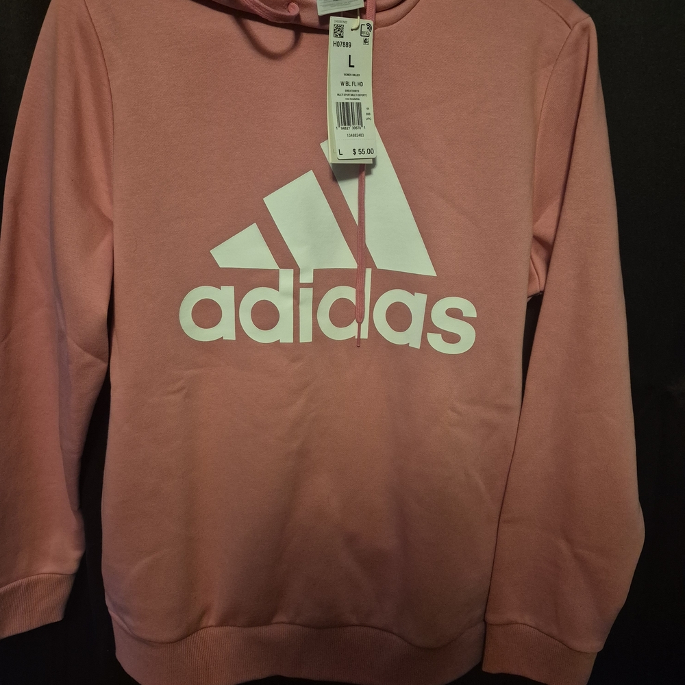 Adidas Pink Hoodie